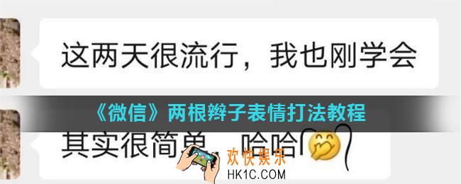两根辫子表情怎么打_两根辫子表情打法教程