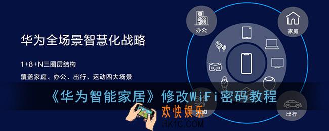 华为智能家居app怎么修改Wi