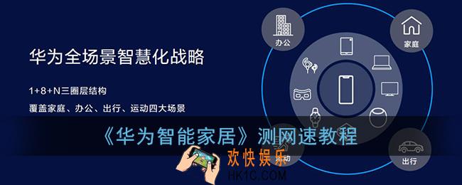 华为智能家居app怎么测网速_测网速教程