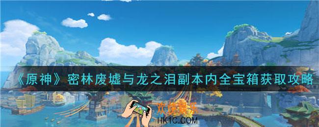 原神密林废墟与龙之泪副本宝箱在哪里_密林废墟与龙之泪副本内全宝箱获取攻略