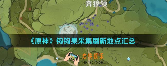 原神钩钩果在哪最多_钩钩果采集刷新地点汇总