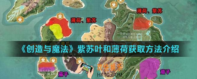 创造与魔法紫苏叶和薄荷哪里最多_紫苏叶和薄荷获取方法介绍