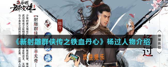 新射雕群侠传之铁血丹心杨过怎么样_杨过人物介绍