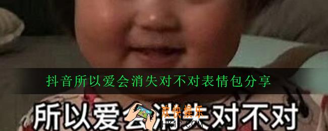 抖音所以爱会消失对不对表情包有哪些_所以爱会消失对不对表情包分享
