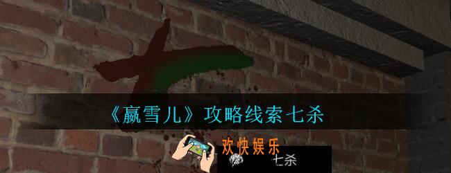 嬴雪儿攻略线索七杀获得方法_孙美琪疑案嬴雪儿七杀线索在哪里