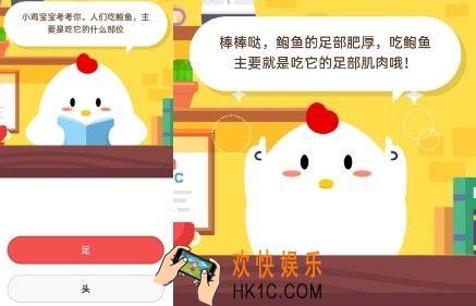 人们吃鲍鱼，主要是吃它的什么部位_6月30日支付宝每日一题