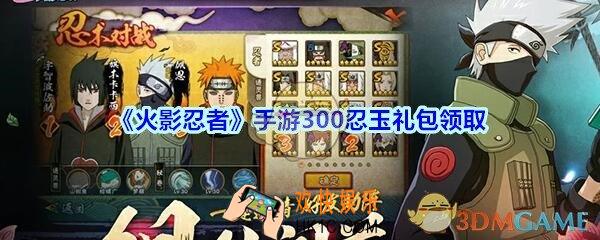 火影忍者手游300忍玉礼包领取2020_300忍玉礼包在哪领