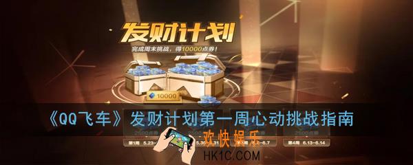 QQ飞车手游发财计划活动怎么玩_发财计划第一周心动挑战指南