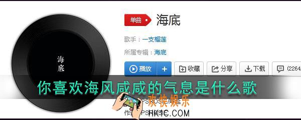 你喜欢海风咸咸的气息 踩着湿湿的沙砾是什么歌_抖音热门歌曲
