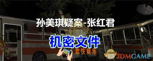 张红君疑案机密文件在哪找_孙美琪疑案张红君三级线索机密文件