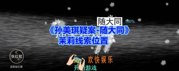 孙美琪疑案随大同茉莉线索在哪_随大同疑案茉莉线索位置
