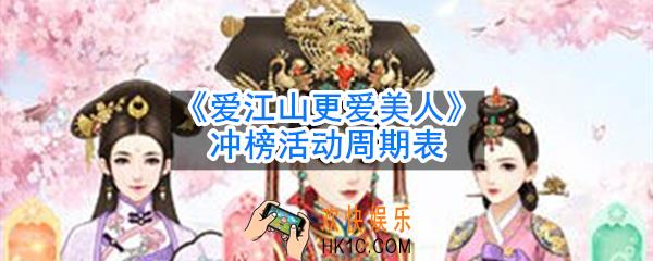 爱江山更爱美人冲榜活动是什么时候_冲榜活动周期表