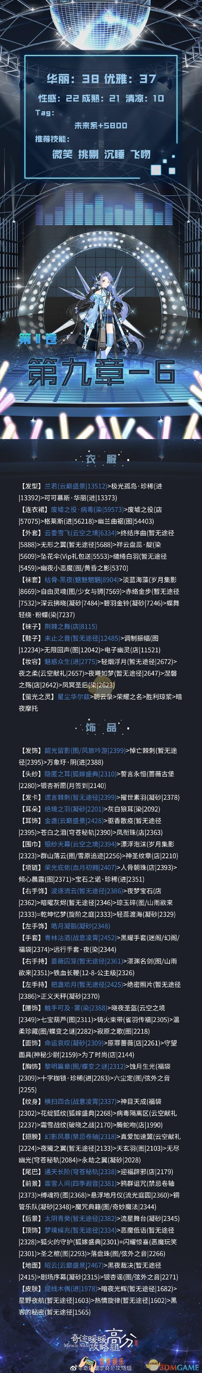 奇迹暖暖第二卷9