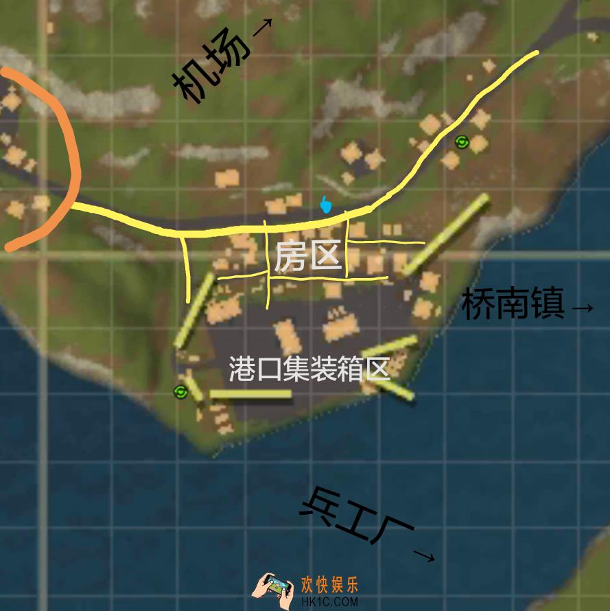 香肠派对N港哪里资源比较好_N港资源点分布心得分享