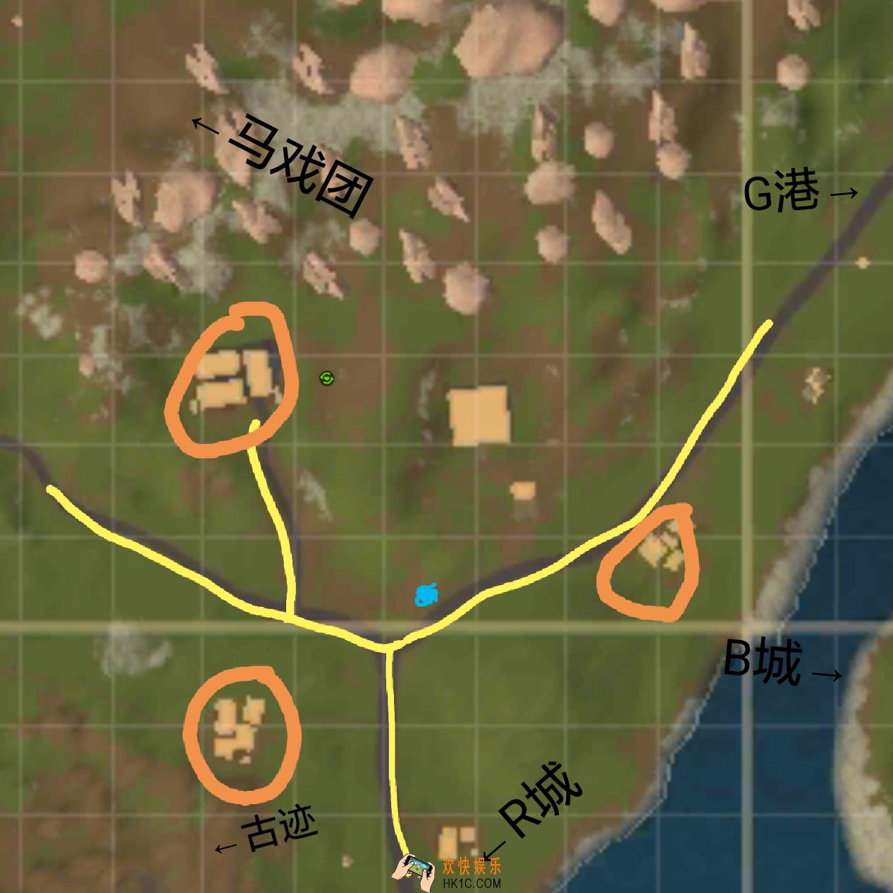 香肠派对医院哪里资源比较好_医院资源点分布心得分享