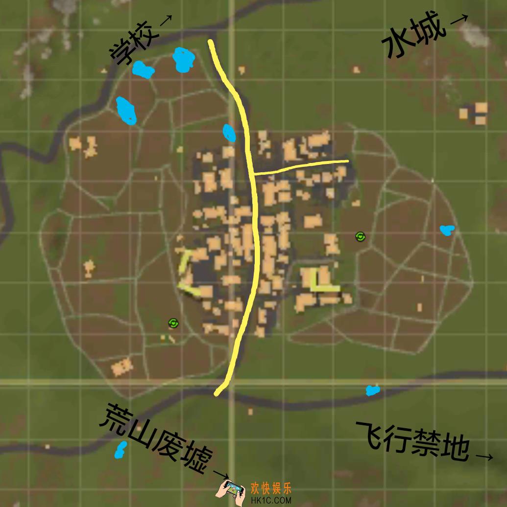 香肠派对Y城哪里资源比较好_Y城资源点分布心得分享