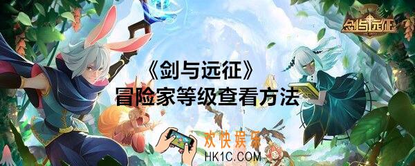 剑与远征冒险家等级在哪里查看_冒险家等级查看方法