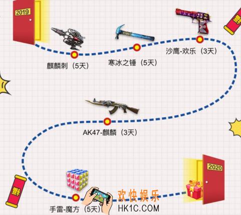CF手游你好2020礼包在哪领_穿越火线枪战你好2020礼包领取地址