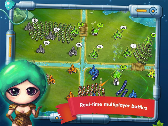 蘑菇战争：太空大战