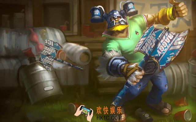 云顶之弈手游S2版本奥拉夫怎么搭配英雄_6狂战4极地奥拉夫打法
