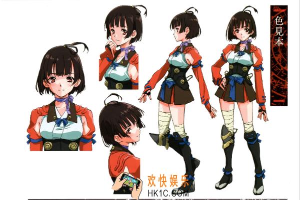 甲铁城的卡巴内瑞原作登场人物介绍_游戏人物立绘介绍