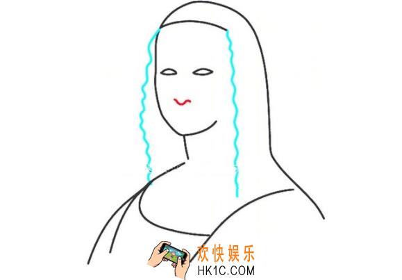 qq画图红包蒙娜丽莎怎么画_qq画图红包蒙娜丽莎画法介绍