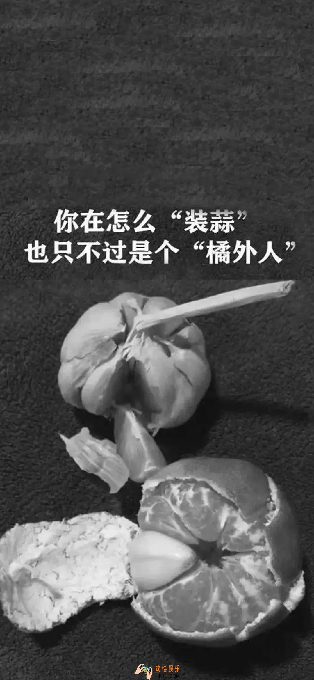 抖音你再怎么装蒜也只不过是个橘外人手机壁纸分享
