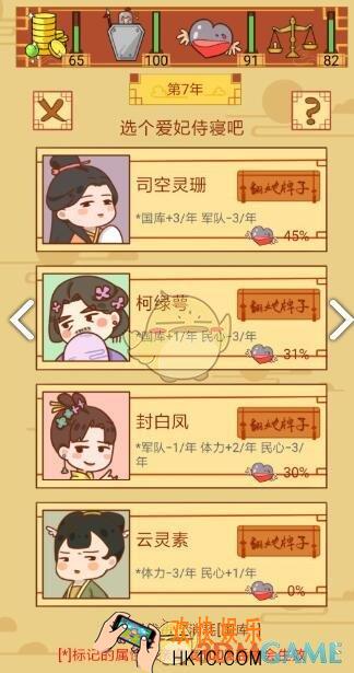 皇上你好蔡啊妃子怎么选_妃子攻略