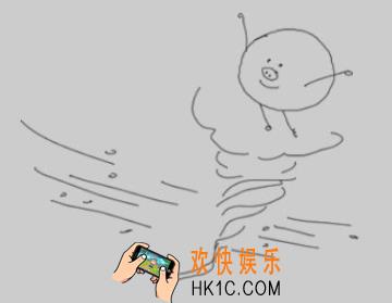 qq画图红包台风怎么画_qq画图红包台风画法