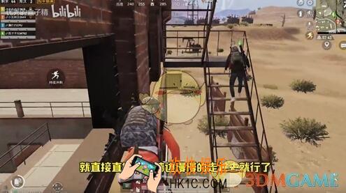 和平精英红色厂房怎么上房顶阴人_红色厂房上房顶阴人攻略卡法图文视频一览