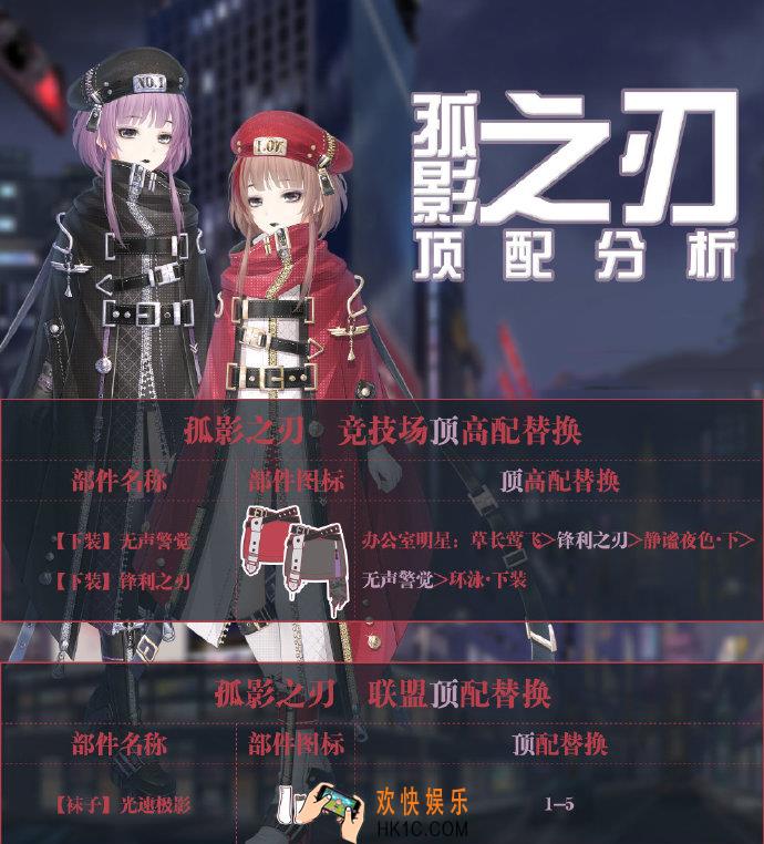 奇迹暖暖孤影之刃顶配分析_孤影之刃顶配介绍