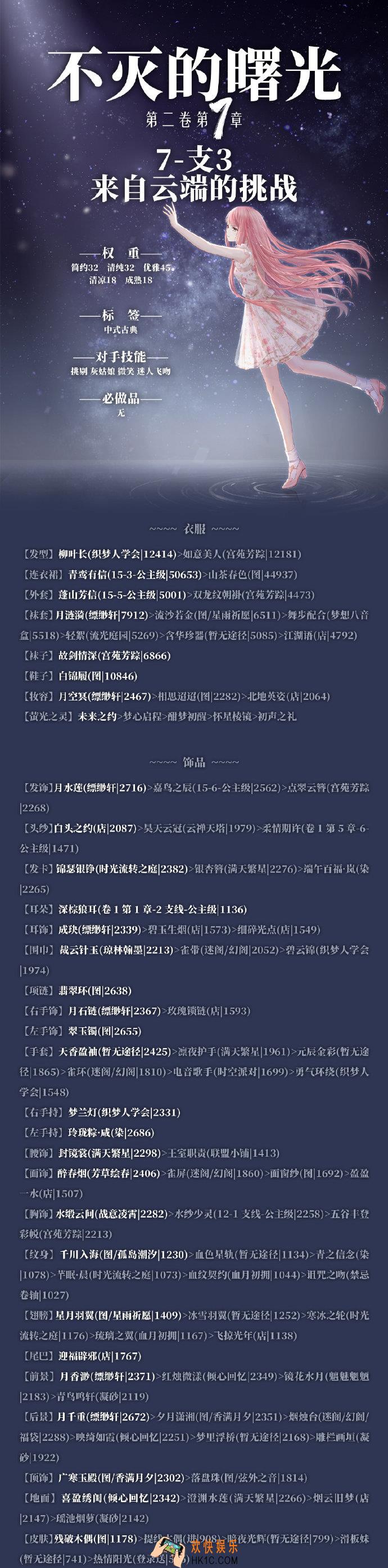 奇迹暖暖第二卷7