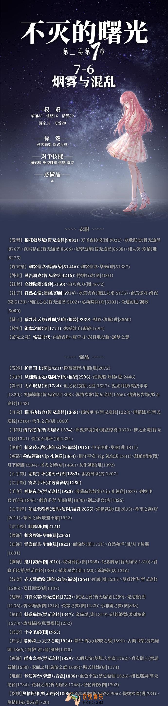 奇迹暖暖第二卷7