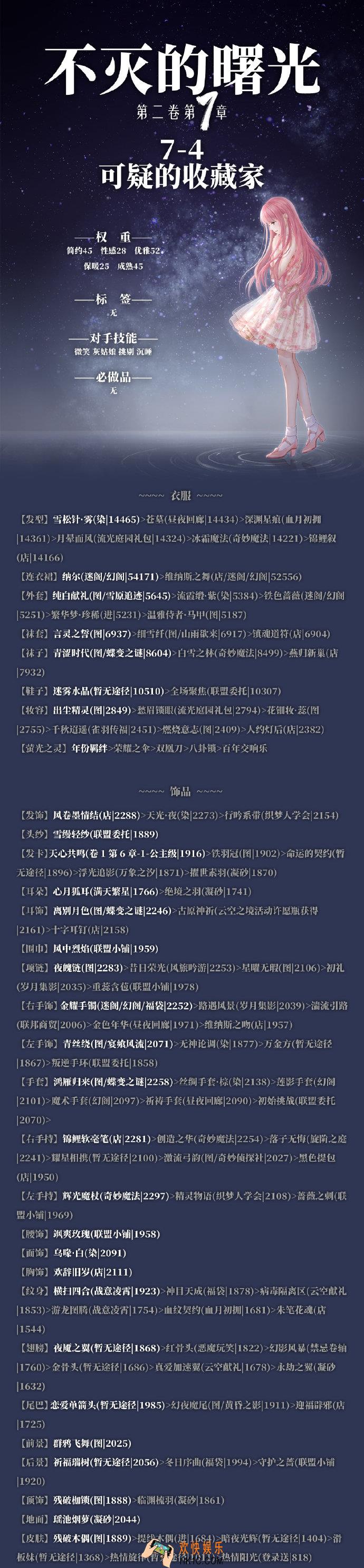 奇迹暖暖第二卷7