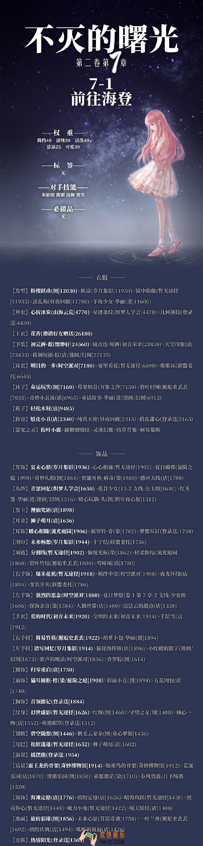 奇迹暖暖第二卷7