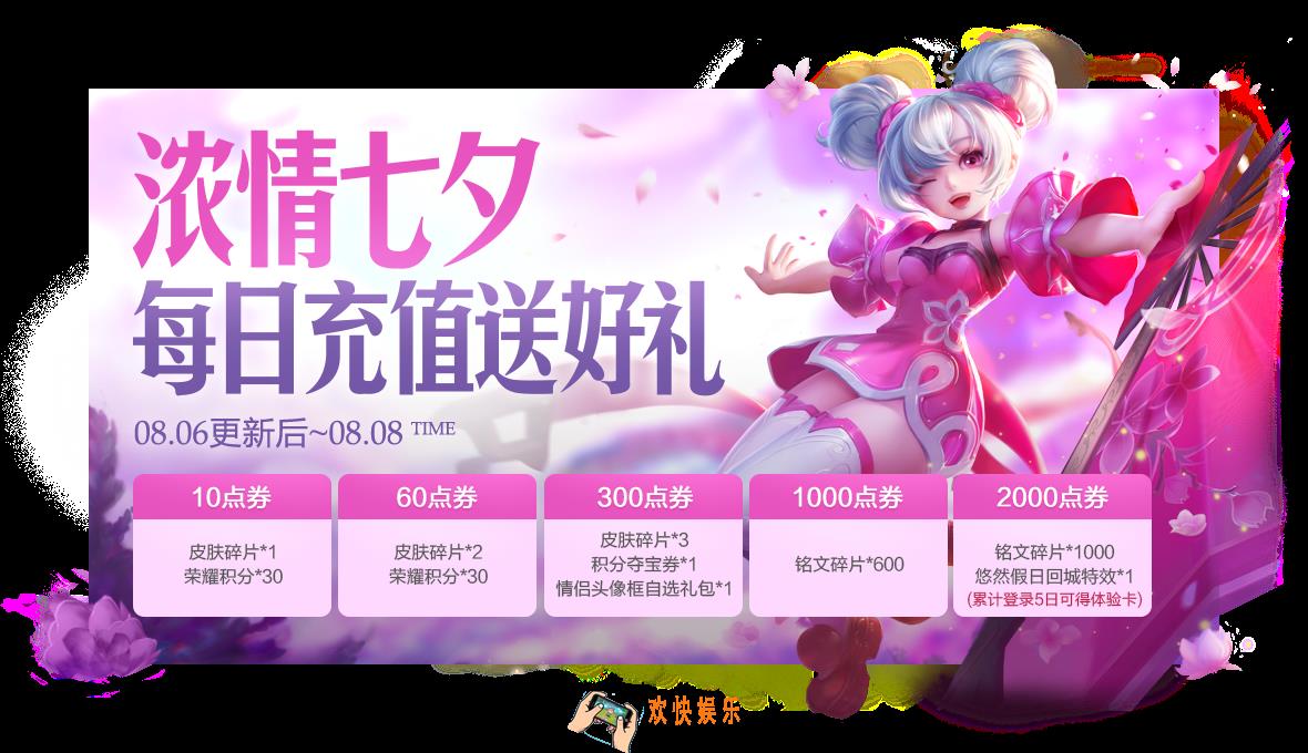 王者荣耀2019七夕充值活动有什么福利_七夕充值活动福利一览