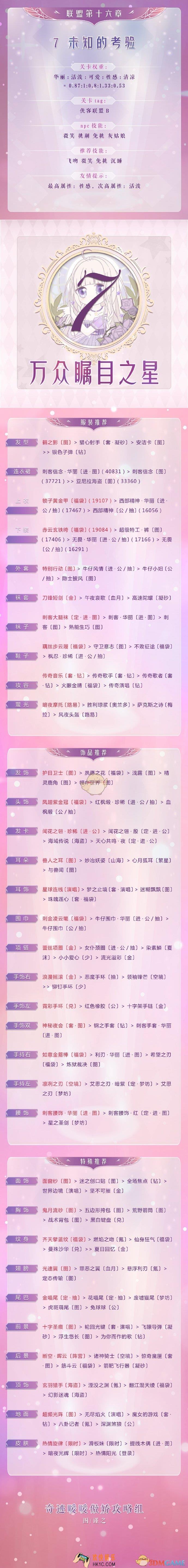 奇迹暖暖联盟委托16