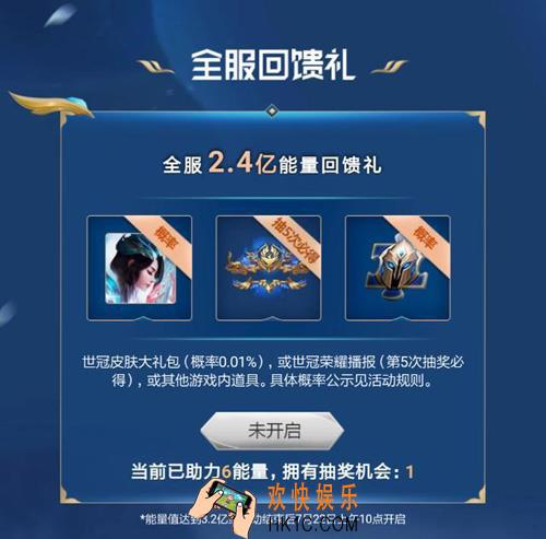 王者荣耀世冠助力活动正式开奖_预计投放5W份云霓雀翎