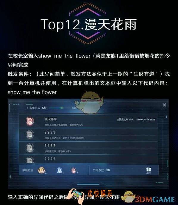 龙族幻想青铜异闻漫天花雨怎么玩_青铜异闻触发完成方法与奖励