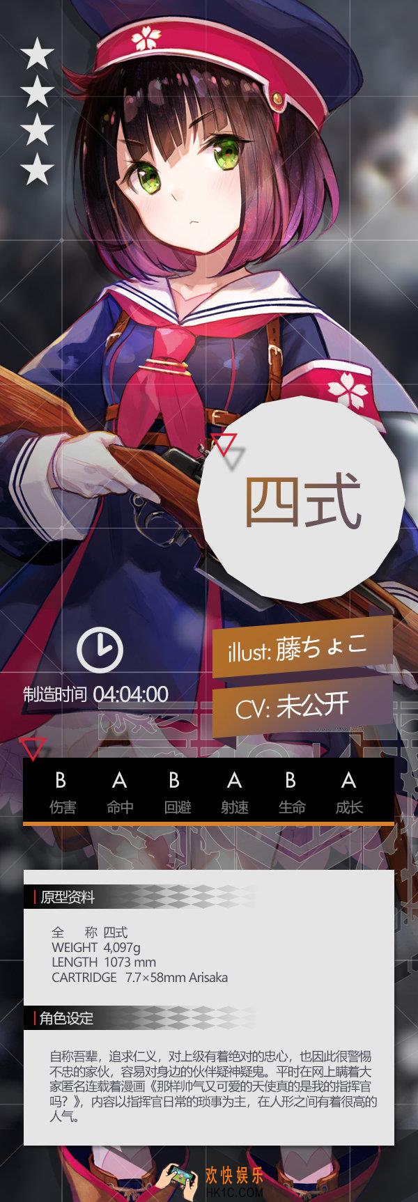 少女前线7月11日新增步枪四式怎么样_四星AR人形ADS立绘故事一览