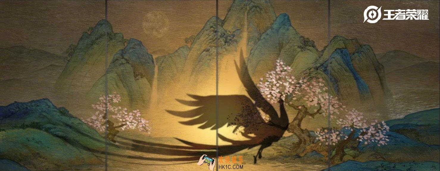 王者荣耀虞姬世冠专属皮肤原画什么样_云霓雀翎原画鉴赏鉴赏