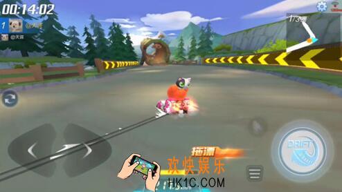 跑跑卡丁车手游深林木桶地图难点介绍_深林木桶地图速通技巧