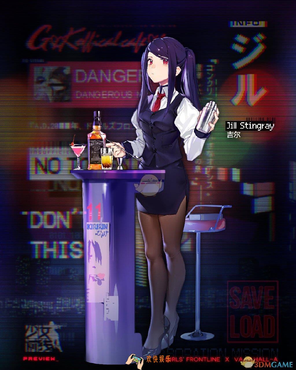 少女前线联动人形吉尔怎么样_瓦尔哈拉主角Jill背景故事一览