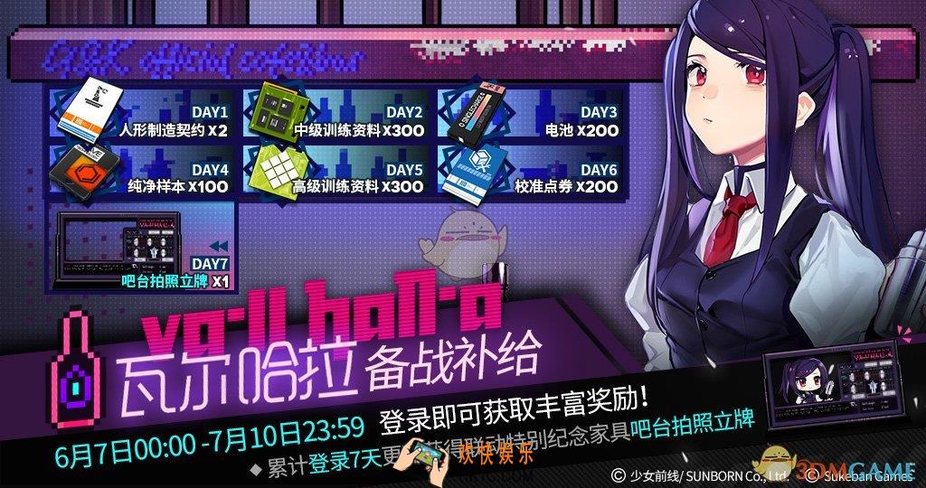 少女前线瓦尔哈拉备战补给签到活动怎么样_瓦尔哈拉备战补给签到活动有什么奖励