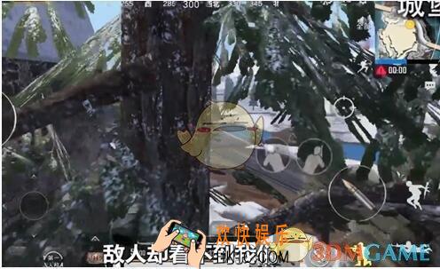 和平精英城堡怎么上树阴人 城堡上树阴人技巧分享