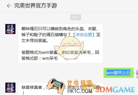 哪种魂石只可以镶嵌到角色的头盔、衣服、裤子和鞋子的魂石插槽中？