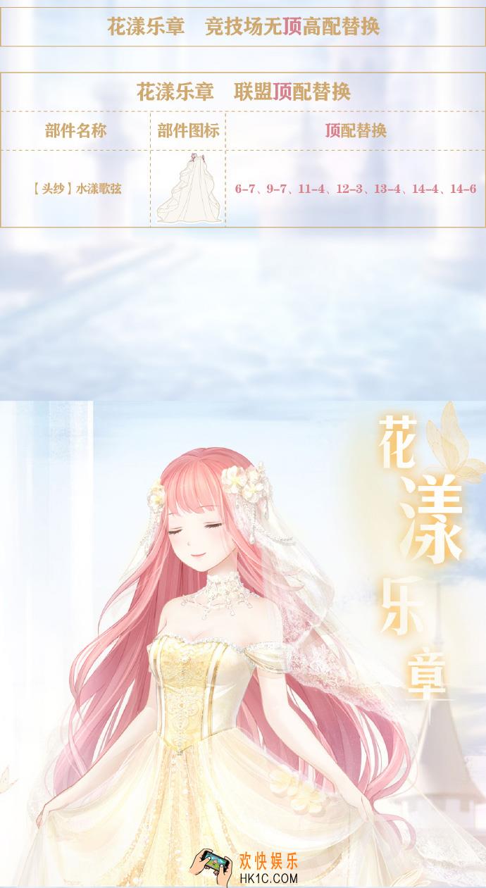 奇迹暖暖花漾乐章顶配分析_花漾乐章顶配介绍