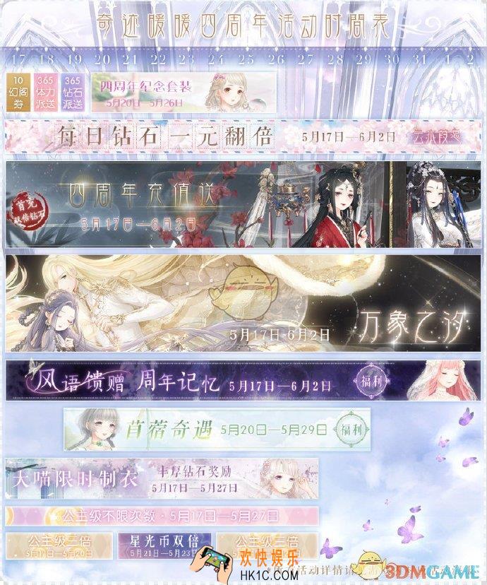 奇迹暖暖6.5.0版更新有哪些内容_6.5.0周年庆版本更新内容汇总