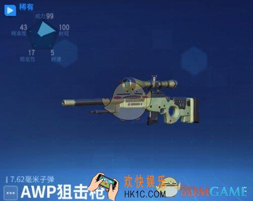 堡垒前线破坏与创造AWP狙击枪怎么样_AWP狙击枪属性介绍
