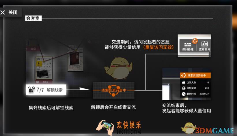 明日方舟线索有什么用_线索使用攻略